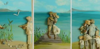 Artist Brings Stones to Life in Her Charming Pebble Art