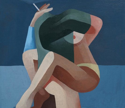 The Modern and the Classic Blend Together in These Acrylic Paintings