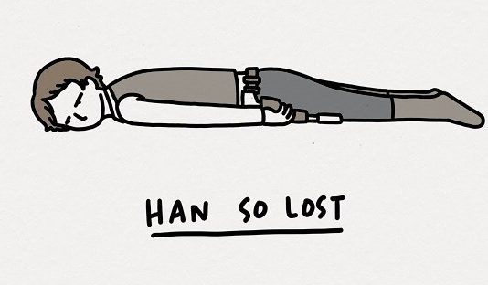 Artist Creates Puns That Show Bored Characters From Star Wars