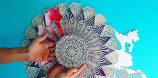 These Paper Art Pieces are Made Using Traditional and Untraditional Methods