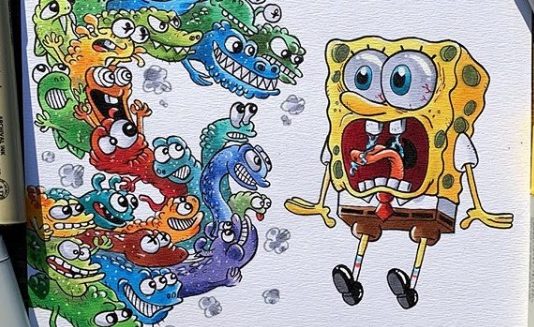 Switzerland Based Artist Creates Fun Doodles with a Surprise