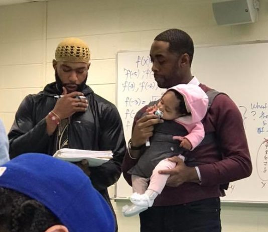 Math Professor Takes Care of a Student’s Baby During Class