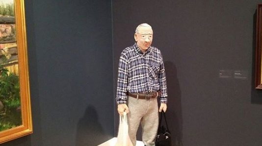 Artist Creates Life-Size Crocheted Figures Based On Her Fellow Villagers