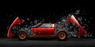 Swiss Artist Disassembles $2 Million Worth Lamborgini into Thousand Pieces