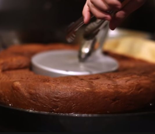 Professional Chef Makes a Giant 30-Pound Donut For a Bodybuilder