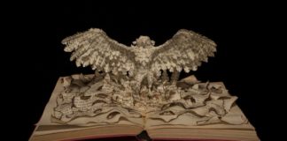 Artist Creates Incredible 3D Sculptures Out of Pages of Books