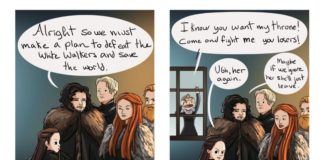 Hilarious Illustrations of Characters’ True Thoughts on “Game of Thrones”