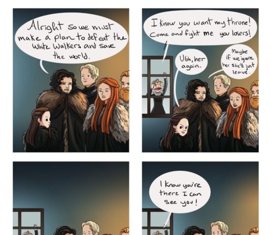 Hilarious Illustrations of Characters’ True Thoughts on “Game of Thrones”
