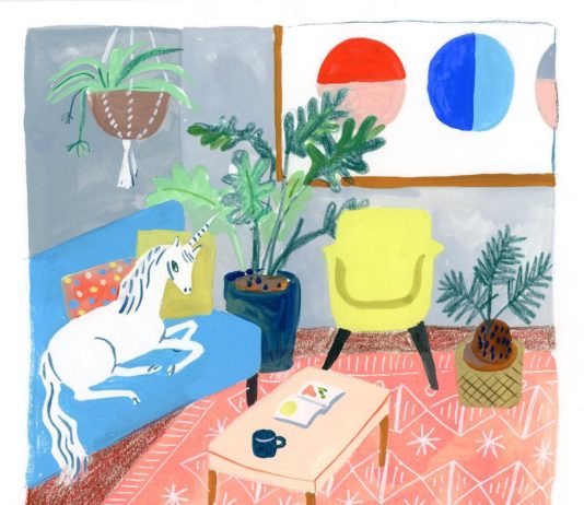 Sarah Walsh Illustrates Flowers, Animals, and People