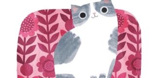 Charming Cat Illustrations by Angie Rozelaar