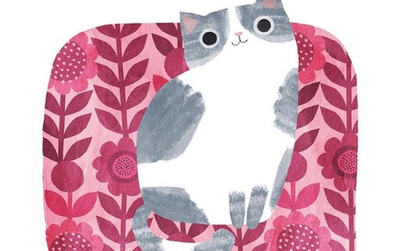 Charming Cat Illustrations by Angie Rozelaar - PlayJunkie