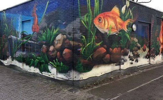 Dutch Muralist Creates Art by Communicating with Communities