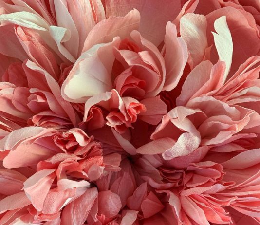 Tiffanie Turner Creates (Im)perfect Flowers with Crepe Paper