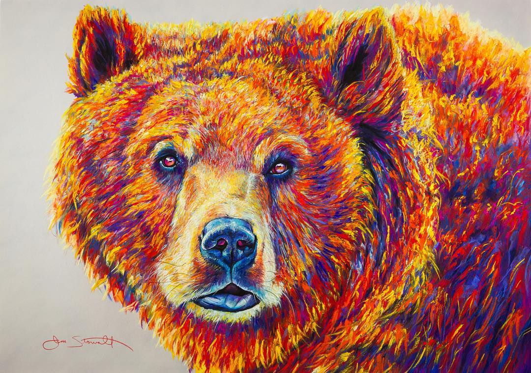 Artist Paints Wildlife With a Twist PlayJunkie