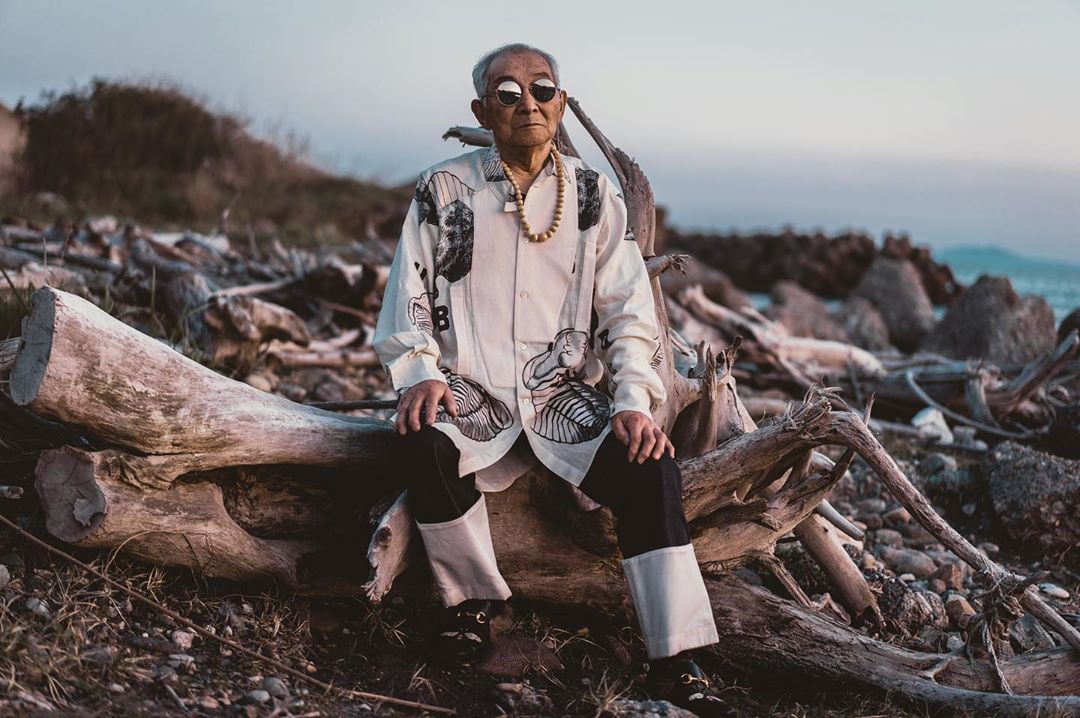 84 Year Old Man Becomes Fashion Icon With The Help Of His Grandson 