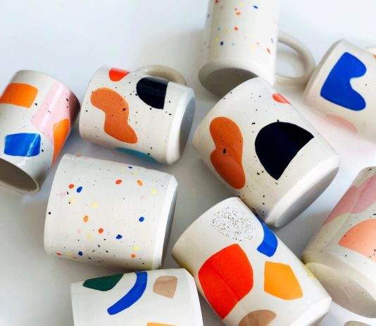 Bright Minimalistic Ceramic Art by Carrie Lau