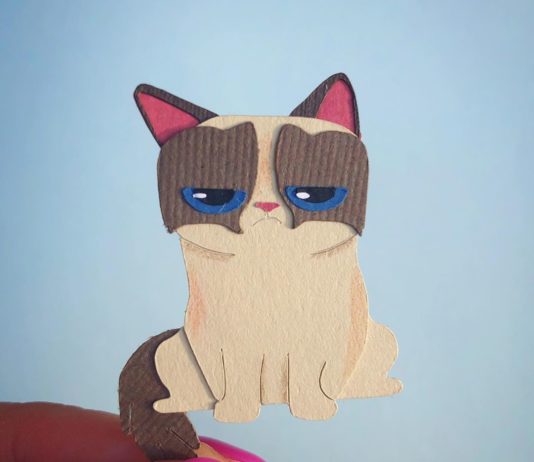 Using Paper, Kristy Edgar Creates Famous Pop Culture Icons