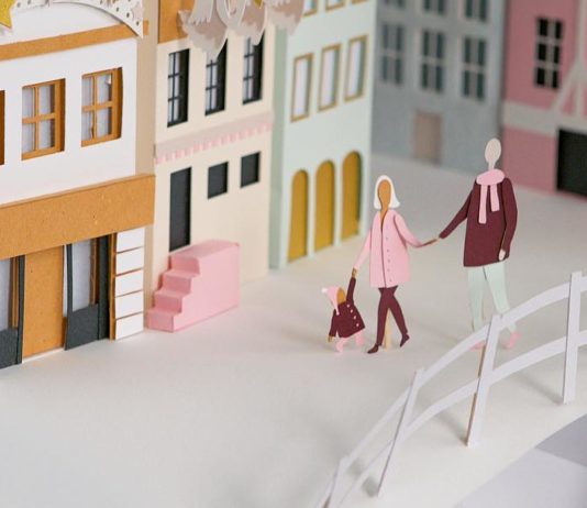 Artist Creates Detailed Worlds Out of Paper