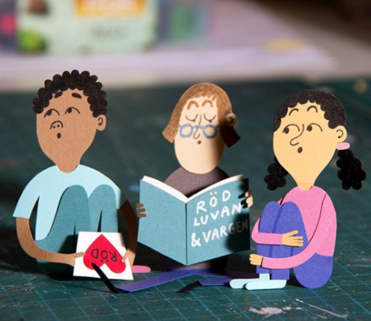 Malin Koort Creates Charming Paper Characters