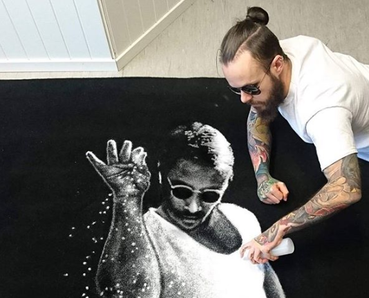 Dino Tomic Uses Only Table Salt to Create Unbelievable Art