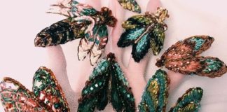 Katerina Marchenko Creates Artistic Embroideries