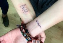 Creative and Clever Matching Tattoos for Couples and Siblings