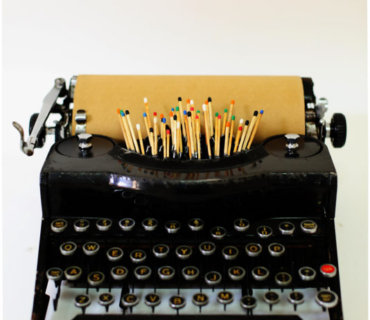 Visual Artist Does Quirky Interventions on Typewriters