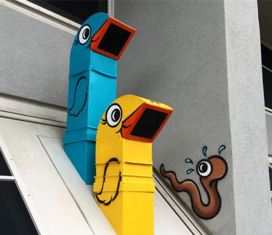 Tom Bob Turns Boring Street Objects to Fun Artwork