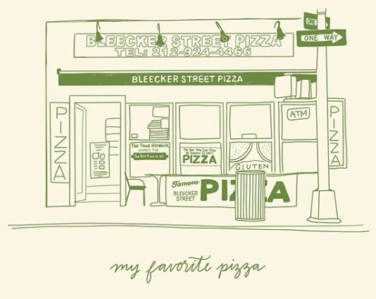 Artist Draws Her Favorite Places In New York City