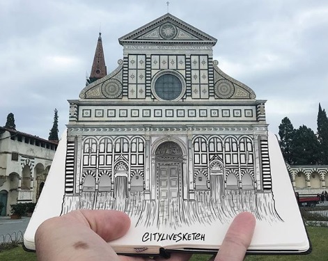 Lovely 3D Sketches Of Italy’s Most Impressive Buildings