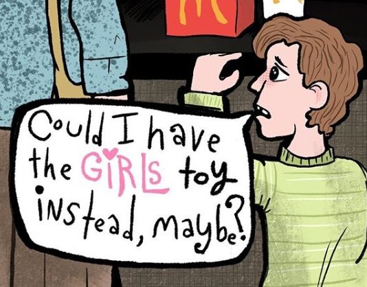 Cartoonist Thinks Society Should Let Boys Have Female Role Models