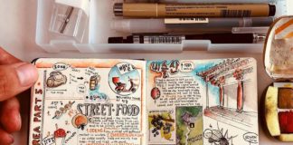 Man Documents His Travels with Amazingly Illustrated Journals