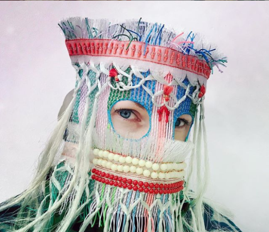 Artist Makes Masks From Things She Finds On the Street
