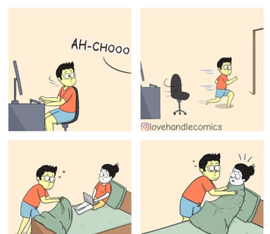 Artist Creates Heartwarming Webcomics About His Marriage