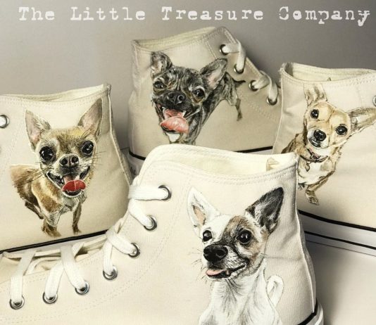 This Artist is Painting Portraits of Pets on Shoes