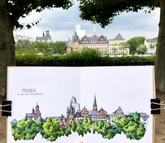 Artist Captures Beautiful Landscapes In Europe with Watercolor Illustrations