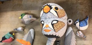 These Human-Bird Hybrid Ceramic Sculptures Are Really Impressive