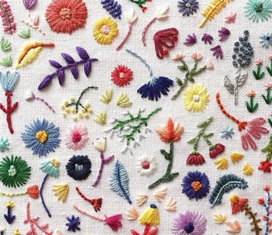 Flower Power: Brannon Addison’s Embroideries Are Simply Charming