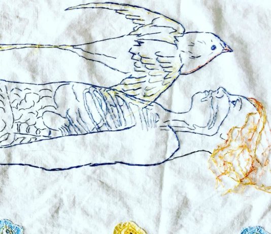 Orly Cogan’s Hand Stitched Fiber Art is Worth a Closer Look