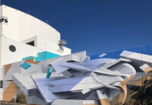 Artist Creates Murals with Mind-Bending Optical Illusions