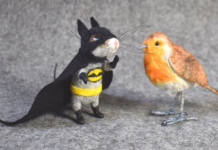 Needle Felting Artist Dresses Mice In Adorable Costumes