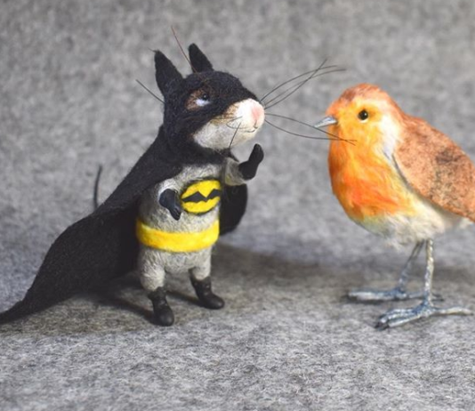 Needle Felting Artist Dresses Mice In Adorable Costumes