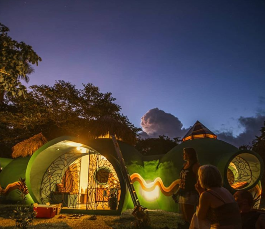 Check Out Green Moon Lodge, a Dome-Home In The Middle Of the Jungle