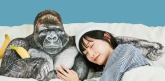 Novelty Pillow Lets You Sleep on a Gorilla’s Chest Shabani Arm Pillow
