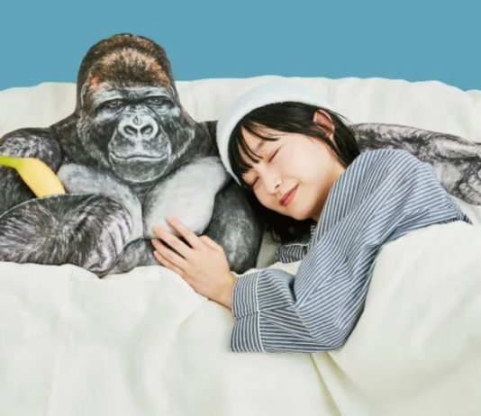 Novelty Pillow Lets You Sleep on a Gorilla’s Chest Shabani Arm Pillow