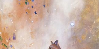 Magical World of Foxes and Flowers Painted by Jennifer Taylor