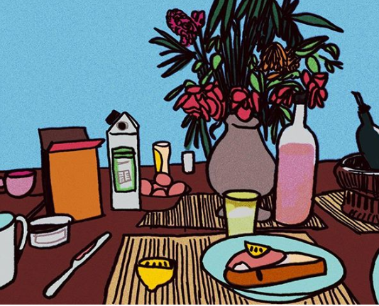 Angelica Lena’s Illustrations Are Inspired by Cinema