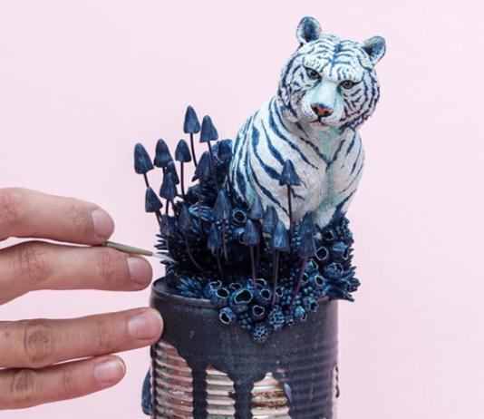 This Artist Makes Organic Sculptures on Human-Made Objects