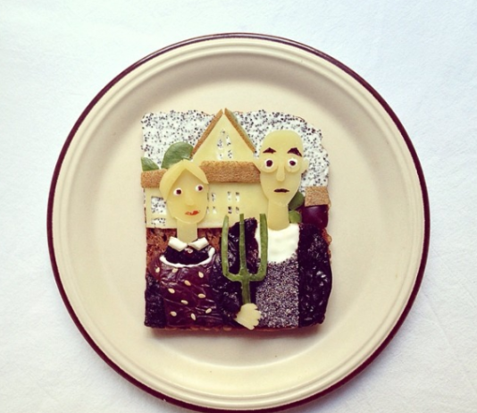 Food Artist Uses Toast As Her Canvas