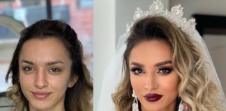 Makeup Artist Shows Before And After Looks Of Brides-To-Be